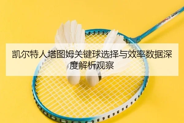 凯尔特人塔图姆关键球选择与效率数据深度解析观察